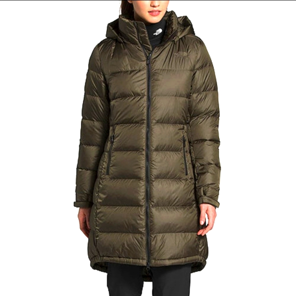 North Face Metropolis III in Olive Green Parka